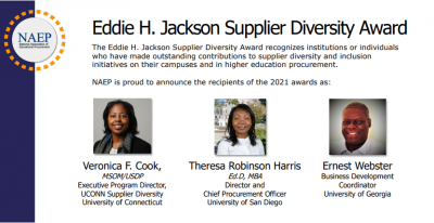 Eddie H. Jackson Supplier Diversity Award
